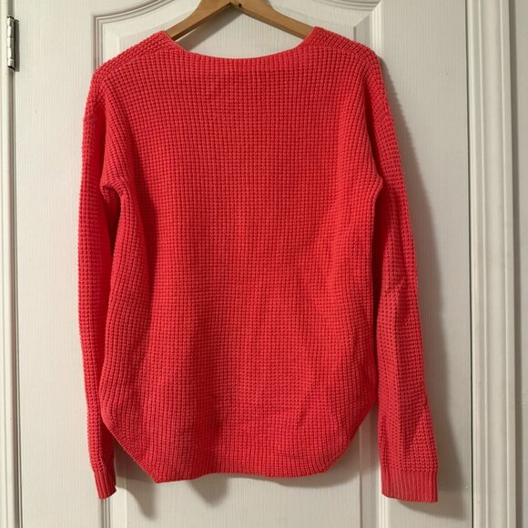 Aritzia Wilfred Free | WOLTER SWEATER WAFFLE KNIT V-NECK 100% Merino Wool | XS - Picture 10 of 10